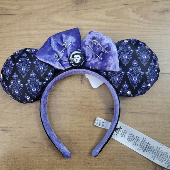 Disney Haunted Mansion Mickey Ears Headband Madame Leota Foolish - Picture 7 of 9